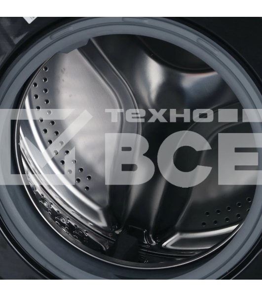 Стиральная машина Samsung WW80AG6L28BB черный, загрузка фронтальная 8 кг, 1200 об/мин, класс: A+++
