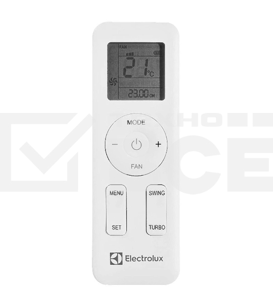Блок внутренний сплит-системы Electrolux Fusion Wave Super DC EACS/I-09HFW/N8/in инвертор, 9000 BTU, 25 м², 21 дБ, охлаждение, обогрев, осушение, белый