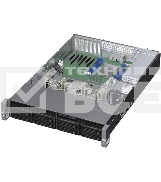Серверный корпус 2U rackmount CS-R28-03P, EATX, ATX, Micro-ATX and Mini-ITX mb, 8*3.5