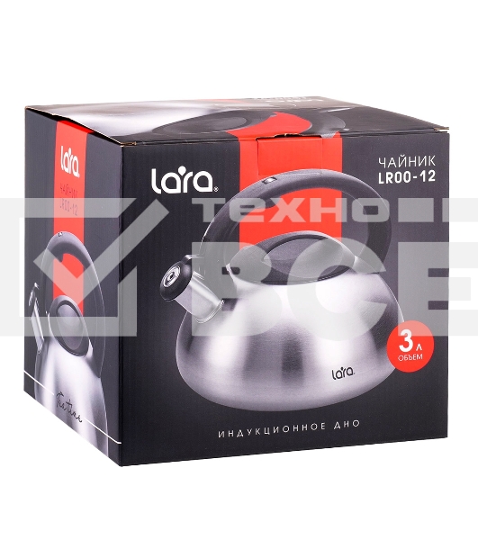 Чайник для плиты LARA LR00-12 3 л