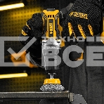 Щетка для дрели Denzel 65 мм, чашка, со шпилькой, нержавеющая витая проволока, фото5