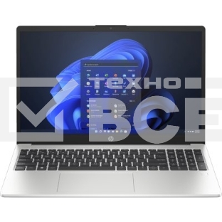 Ноутбук HP 250 G10 Core i5-1334U 15.6 FHD AG 8GB (1x8GB) DDR4 3200 512GB SSD Backlit,1.74kg,1y,DOS,Silver KB /Eng