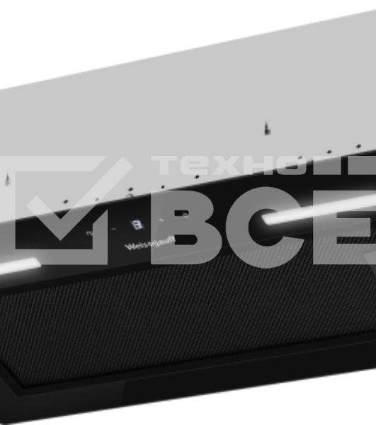 Вытяжка Weissgauff BOX 850 Touch Black Glass