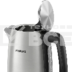 Чайник Philips HD9353/90 объем 1.7 л мощность 2060 Вт индикация включения, поддержание тепла закрытая спираль установка на подставку в любом положении стальной корпус, фото6
