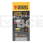 Уровень алюминиевый Denzel, магнит., фрезерованный, 3 глазка (1 зеркал.), 0,5 мм/м, 1000 мм, фото6