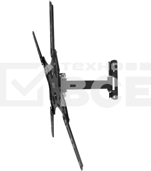 Кронштейн для телевизора Buro MF1 черный 13'-60' макс.25кг настенный поворот и наклон