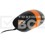 Комплект клавиатура+мышь A4Tech FStyler F1010 проводной, USB, 1600 DPI, чёрный/оранжевый, фото6