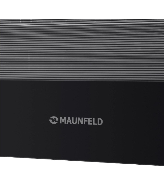 Шкаф духовой электрический Maunfeld EOEH.5811B, встраиваемый, 59л, дверца с 2 стеклами, черный