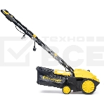 Скарификатор электрический Champion ESC1532 Мощность двигателя 1500 Вт, Напряжение сети 230,50 В, Гц, Вес c травосборником 9,3 кг, Ширина обработки 320 мм, Высота аэрации -4/0/+4/+12 мм, Высота скарификации -12/-8/-4/+4 мм, Тип/объем травосборника ткань/35 л, Регулировка высоты кошения/количество положений 4, Уровень мощности звука 96 дБ, Уровень звукового давления скарификатор/аэра 80/81 дБ, Уровень вибрации на рукоятке 3,245/3,335 (K=1,5 м/с) м/с2., фото12