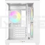 Корпус Ocypus Gamma C54 WH ARGB, Mini-Tower, белый, 3 x 120 мм, фото10