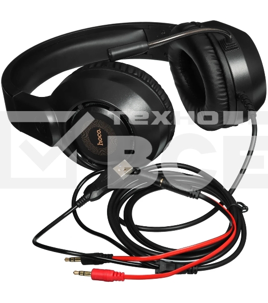 Гарнитура HOCO W108 Sue чёрный, проводная