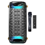 Портативная колонка MEG SPA101BL, 100Вт, Bluetooth 5.3, время работы до 9,5ч, Dolby Audio, черная, фото 1