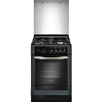 Плита газовая Gefest ПГ 6300-03 0046 черный, конфорок 4 шт, духовка 52 л, 60 см x 85 см x 60 см, фото 1