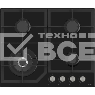 Газовая варочная поверхность Darina ER4 BGC 341 08 B черный