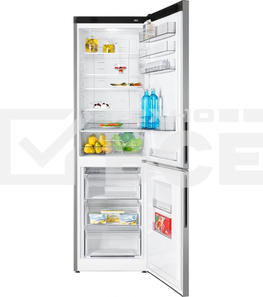 Холодильник Atlant ХМ-4624-181-NL серебристый двухкамерный 235/94л морозилка снизу, No Frost