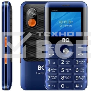 Мобильный телефон BQ 2006 Comfort синий/черный