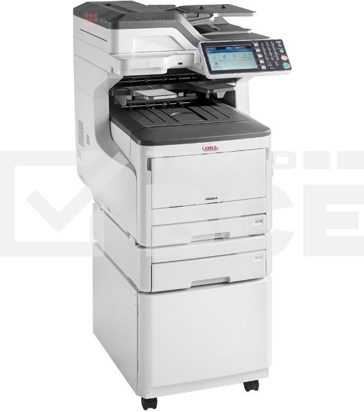 МФУ лазерный OKI MC883dnct (09006108), A3, цветной, печ. 20 стр/мин (A3) 35 стр/мин (A4), скан. до 50 стр/мин., 1200 x 1200 DPI (печать) 600 x 600 DPI (скан.), USB, Ethernet