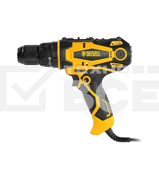 Дрель-шуруповерт Denzel ISD-300-13, Сетевая, 330Вт, Ударная