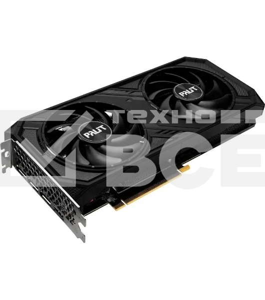 Видеокарта Palit RTX4070 DUAL NVIDIA GeForce RTX 4070 12Gb 192bit GDDR6 1920/20000 HDMIx1 DPx3 HDCP Ret