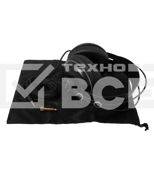Наушники динамические закрытого типа AXELVOX HD271 Studio/Hi-Fi 10-30000 Гц 32 Ом черный
