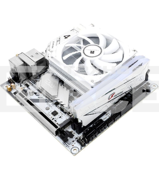 Устройство охлаждения(кулер) Thermalright AXP-90 X47 White Soc-AM5/AM4/1200/1700/1851 белый 4-pin 22.4dB Al+Cu 310gr Ret (AXP-90-X47-WH)