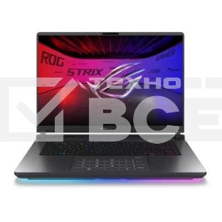 Ноутбук Asus ROG Strix G16 G615LW-S5080 серый Core Ultra 9 275HX 32Gb SSD1Tb NVIDIA GeForce RTX5080 16Gb 16