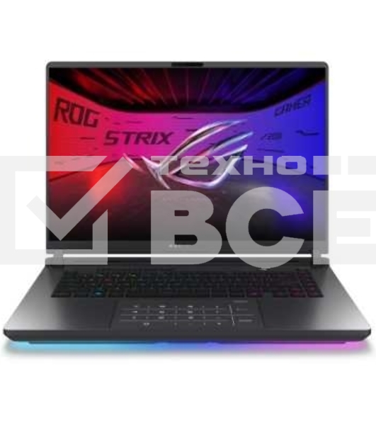 Ноутбук Asus ROG Strix G16 G615LW-S5080 серый Core Ultra 9 275HX 32Gb SSD1Tb NVIDIA GeForce RTX5080 16Gb 16