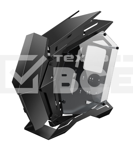 Корпус без блока питания JONSBO MOD-3, Full-Tower, TG, no fans, 2xUSB-A 3.0, EATX, ATX, mATX, mITX Black
