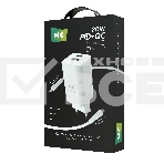 Сетевое зарядное устройство MORE CHOICE NC85i 1USB+1Type-C 3.0A PD 20W+QC3.0 для Lightning 8-pin Type-C, белый, фото5