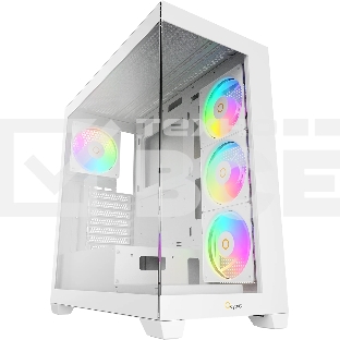 Компьютерный корпус Ocypus Gaммa C72 WH ARGB ATX / win / white / 4 ARGB fans / no PSU / Tempered Glass