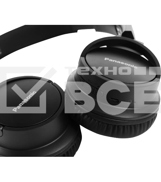 Гарнитура накладные Panasonic RB-HF520BE-K черный беспроводные bluetooth оголовье