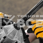 Шнек для грунта Denzel ER-80, диаметр 80 мм, длина 800 мм, соединение 20 мм, съемный нож, фото3