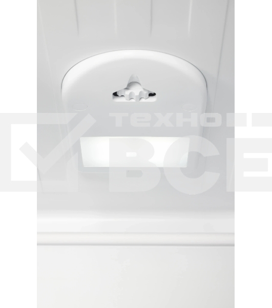 Холодильник Nordfrost NRG 152 WTM белый стекло двухкамерный 205/115 л морозилка снизу