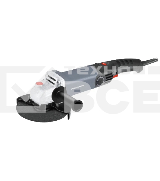 Угловая шлифовальная машина (болгарка) ProfiPower PGS-1200R (1100 Вт, 125мм, 11000 об/мин, с регулировкой оборотов, в коробке) E0005
