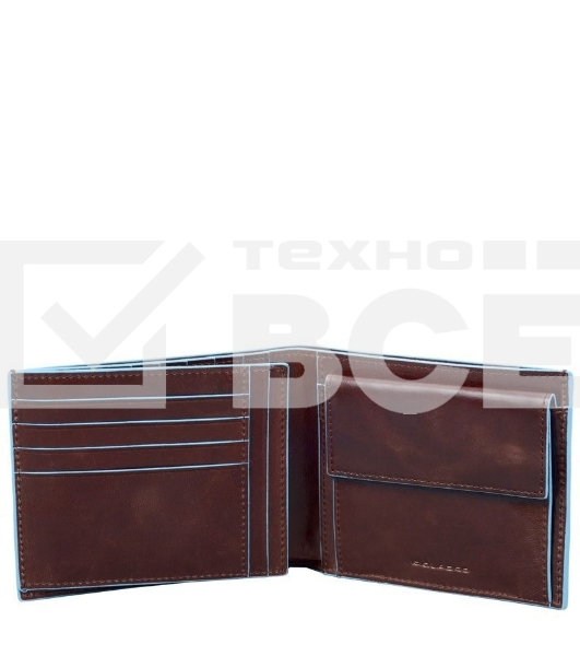 Кошелек мужской Piquadro Blue Square PU1240B2/MO натур.кожа коричневый