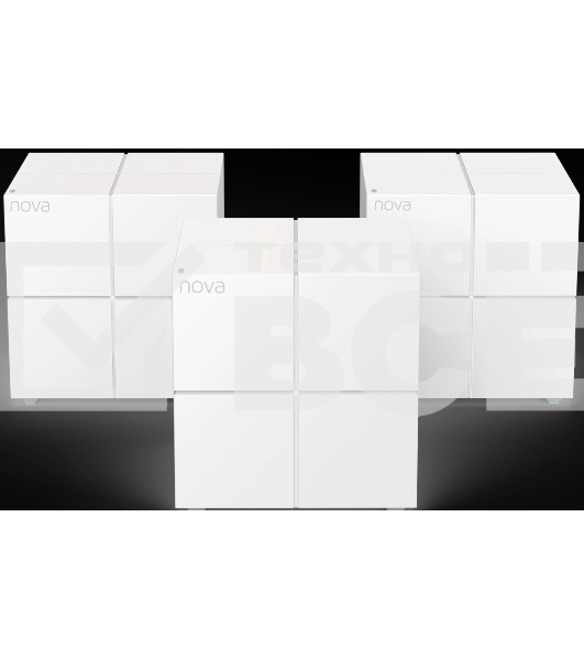 Домашняя Mesh WiFi система Tenda AC1200 из 3х роутеров с Гигабитными портами