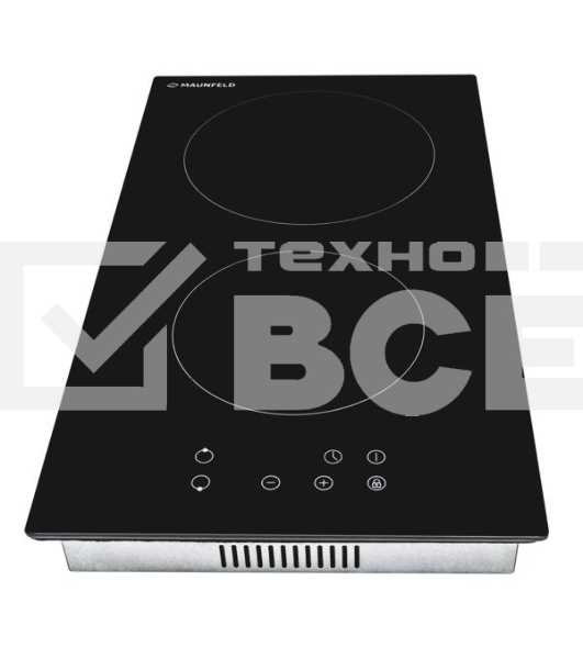 Варочная панель Maunfeld EVCE.292-BK ДОМИНО, ЧЕРНОЕ стекло