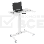 Стол для ноутбука Cactus VM-FDE101 столешница МДФ белый 80x60x123см (CS-FDE101WWT), фото12