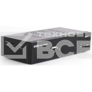 Ресивер эфирный цифровой DVB-T2 HD HD-600RU металл, дисплей, Эфир