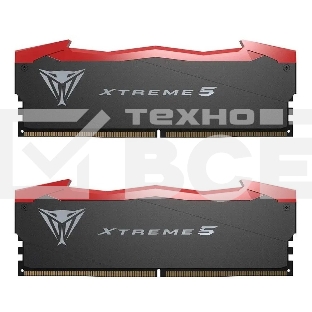 Оперативная память Patriot Viper Xtreme 5, DDR5, 32GB (2x16GB), 8200MHz, CL38, с радиаторами, черный