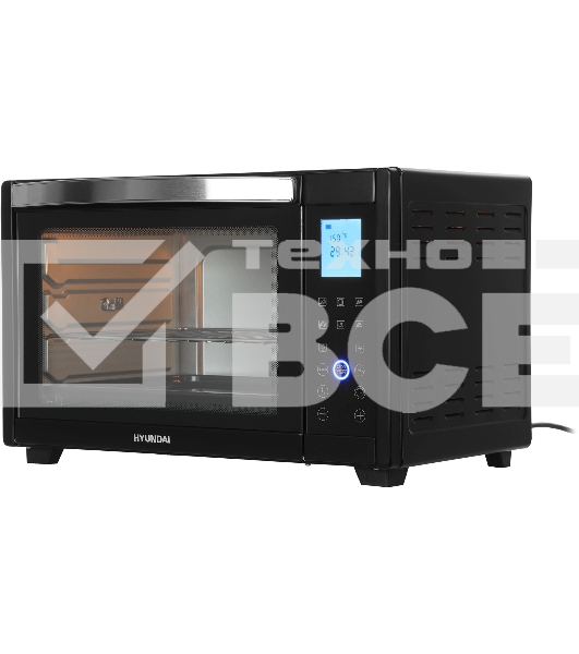 Мини-печь Hyundai MIO-HY097 35л. 1600Вт черный