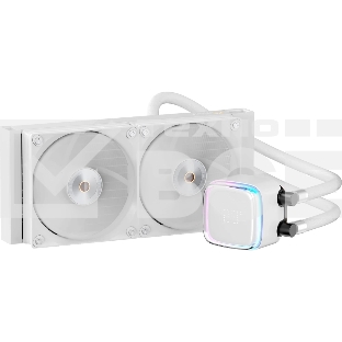 Система жидкостного охлаждения Ocypus Iota L24 WH ARGB White 280W/ All Intel/ AMD AM*/ Digital display / Screws
