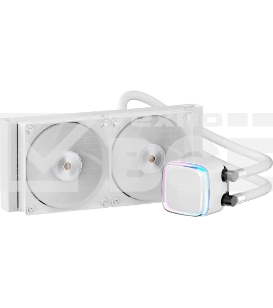 Система жидкостного охлаждения Ocypus Iota L24 WH ARGB White 280W/ All Intel/ AMD AM*/ Digital display / Screws