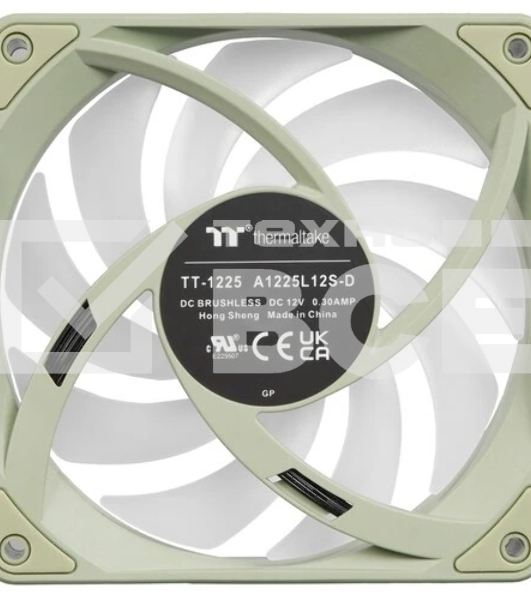 Комплект вентиляторов для корпуса Thermaltake CT120 EX Reverse ARGB Sync (3 шт.) зеленый, 120 мм, 2000 об/мин, 31.2 дБ, 4 pin