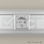 Розетка DKC Avanti 4404002 1-м 2 модуля, 