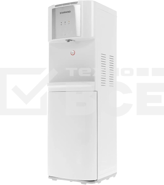 Кулер Starwind SW-1115EW напольный электронный белый