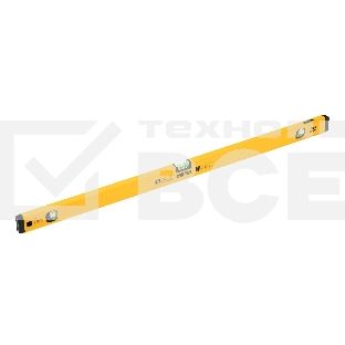 Уровень алюминиевый Denzel, магнит., фрезерованный, 3 глазка (1 зеркал.), 0,5 мм/м, 1000 мм