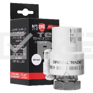 Термоголовка жидкостная Royal Thermo М30х1,5 (белый)