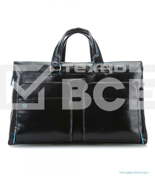 Сумка дорожная Piquadro Blue Square BV4342B2/N черный натур.кожа