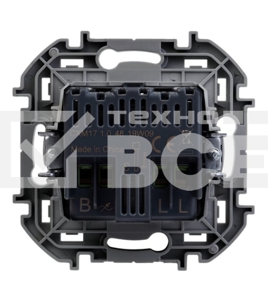 Светорегулятор поворотный Legrand без нейтрали, 300 Вт, антрацит